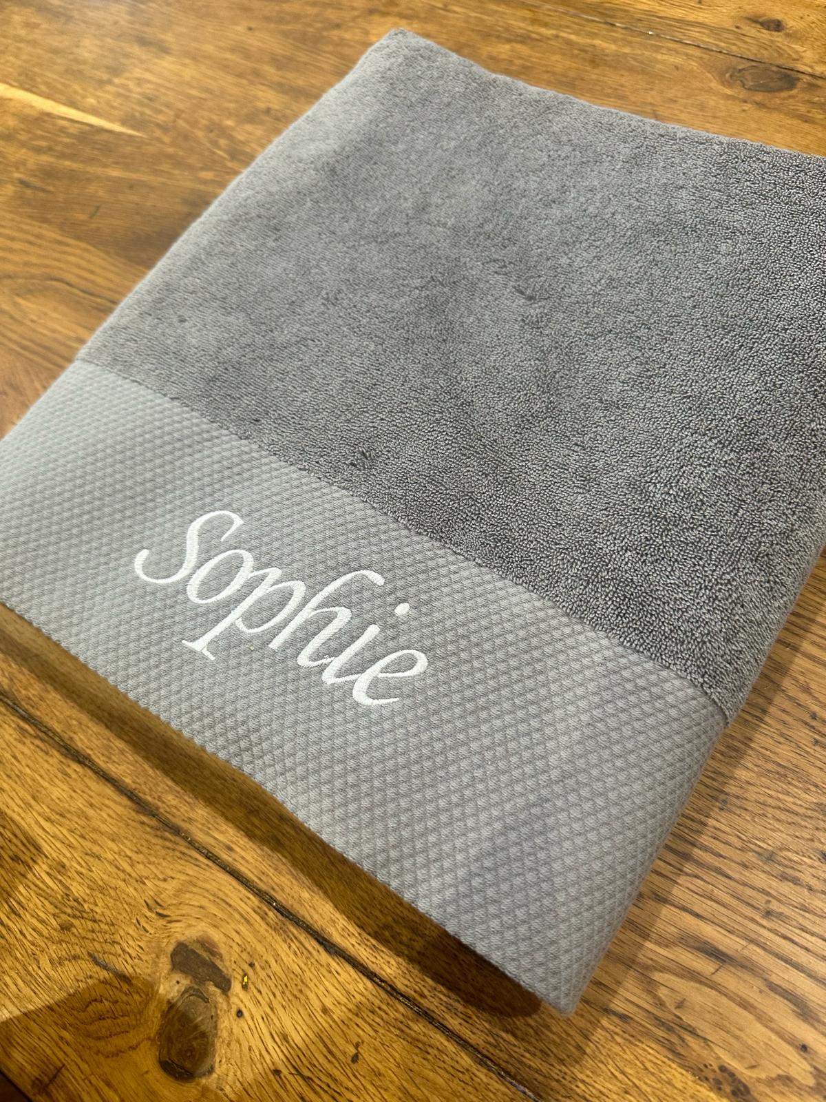 Personalised Bath Towel